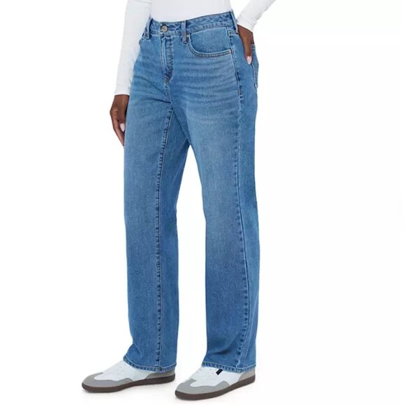 Edited by Remi‎ Bader Women's Loose Straight Jean - Picture 2 of 6